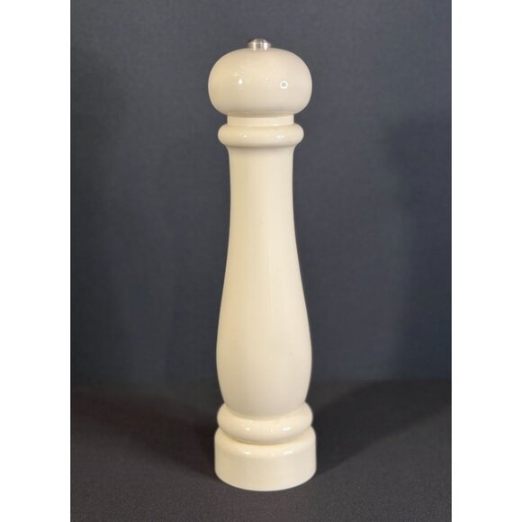 Kamenstein Other - Kamenstein Salt Grinder Shaker Dispenser Cream Glossy Battery Operated Automatic